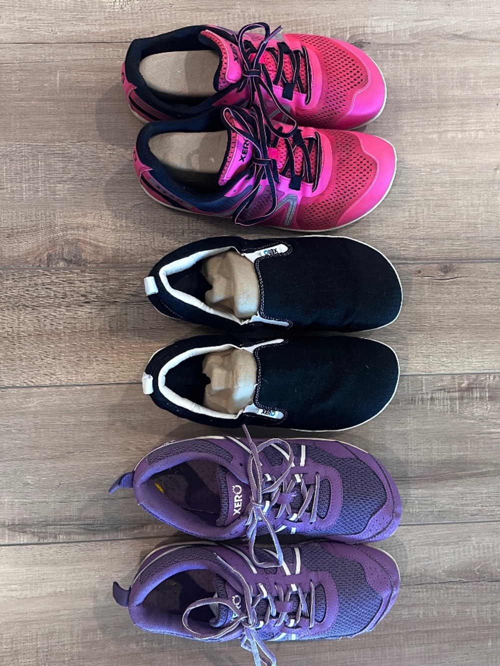 Xero Women’s Prio, HFS, and Aptos Shoes, All size 10
